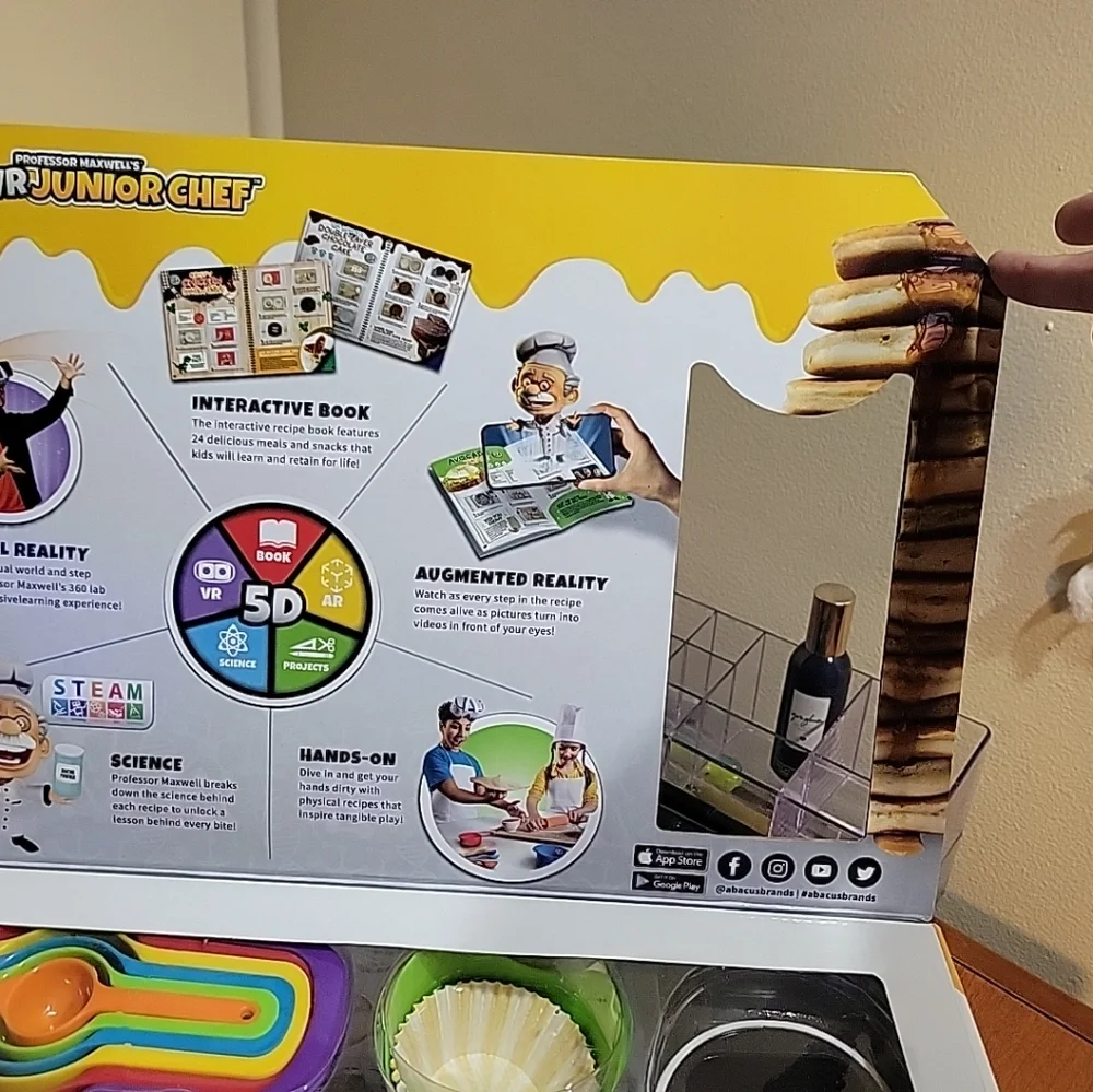 VR Junior Chef Set - Black and White